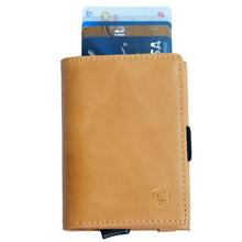 Load image into Gallery viewer, Tan Cognac | Smart Leather Wallet | One Million Collection