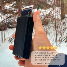 Load image into Gallery viewer, Black Caviar | Smart Leather Wallet | One Million Collection