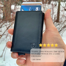 Load image into Gallery viewer, Black Caviar | Smart Leather Wallet | One Million Collection