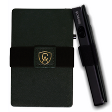 Load image into Gallery viewer, Military Green | Smart Leather Wallet | Elite Collection