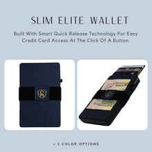 Load image into Gallery viewer, Midnight Blue | Smart Leather Wallet | Elite Collection