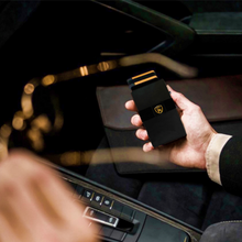 Load image into Gallery viewer, Black Caviar | Smart Leather Wallet | Elite Collection