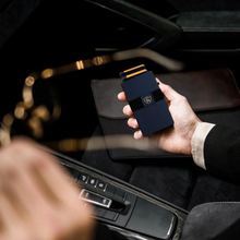 Load image into Gallery viewer, Midnight Blue | Smart Leather Wallet | Elite Collection