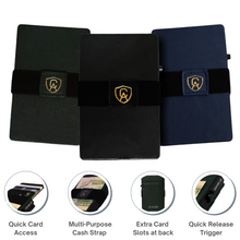 Load image into Gallery viewer, Military Green | Smart Leather Wallet | Elite Collection