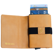 Load image into Gallery viewer, Tan Cognac | Smart Leather Wallet | One Million Collection