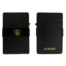 Load image into Gallery viewer, Black Caviar | Smart Leather Wallet | Elite Collection