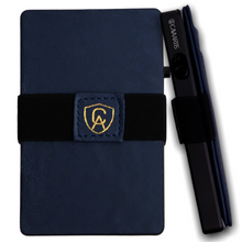 Load image into Gallery viewer, Midnight Blue | Smart Leather Wallet | Elite Collection
