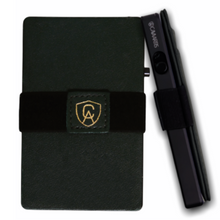 Load image into Gallery viewer, Military Green | Smart Leather Wallet | Elite Collection

